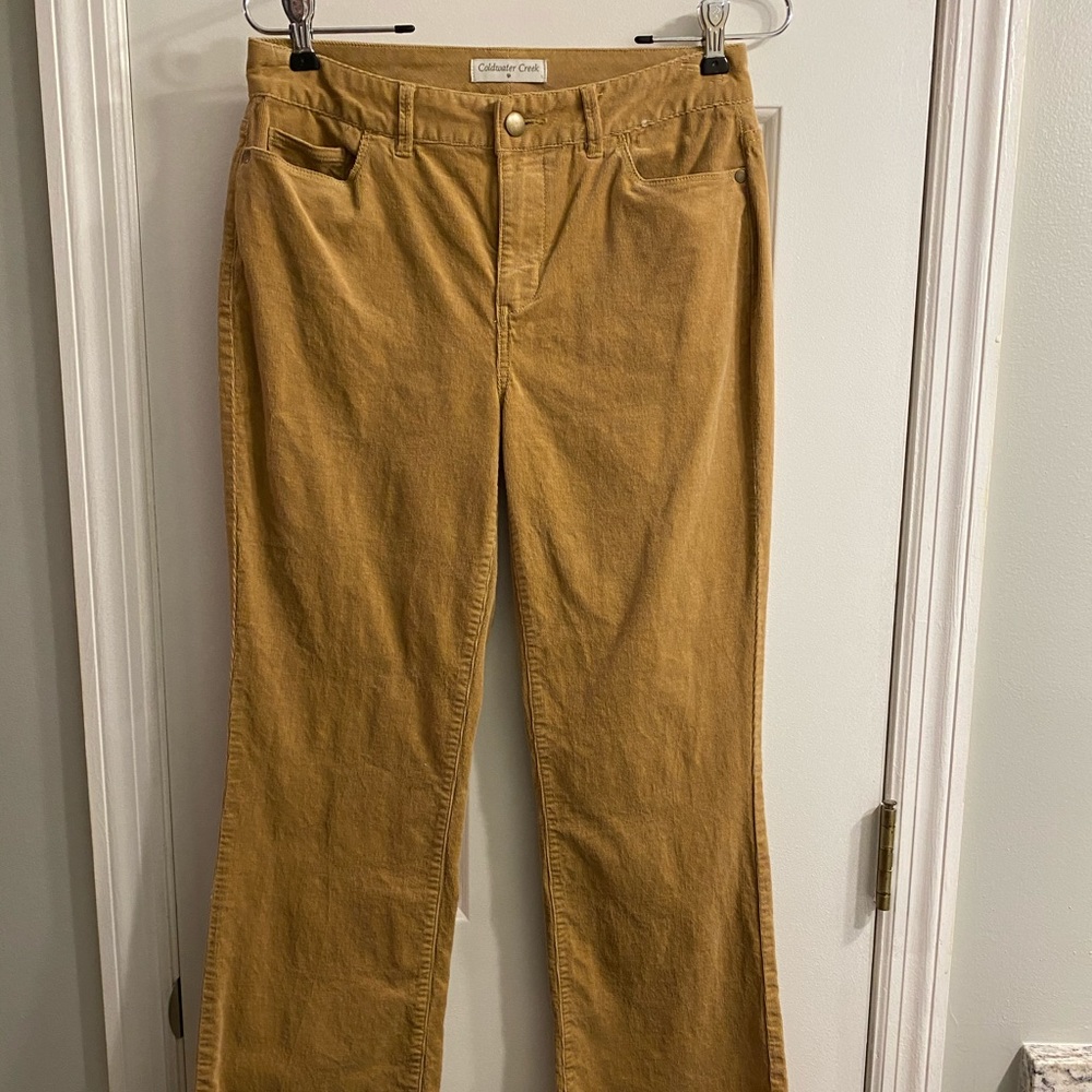 Coldwater Creek Corduroy Pants Size 4
